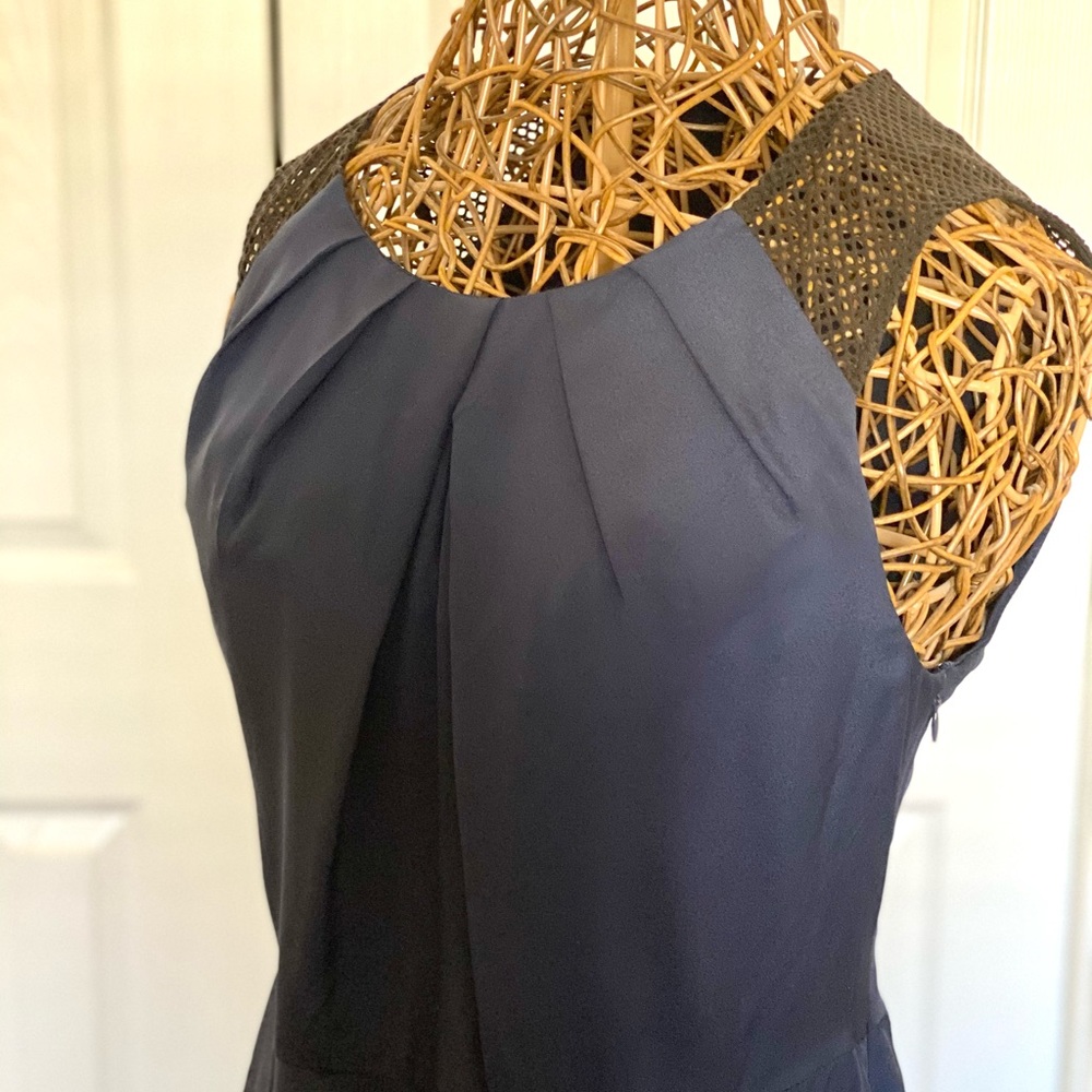 Navy Blue Express Skater Dress